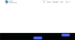 Desktop Screenshot of network-communication.eu